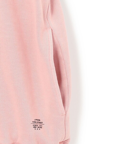 J.PRESS YORK STREET(ジェイプレスヨークストリート)の「【UNISEX】ハーフZIPスタンドネック トレーナー(スウェット・メンズ・イエロー系/ピンク系/ネイビー系/ホワイト系/ライトグレー系・SMALL/MEDIUM/LARGE)」の9枚目の写真