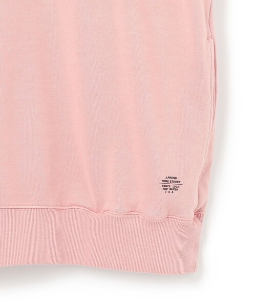 J.PRESS YORK STREET(ジェイプレスヨークストリート)の「【UNISEX】ハーフZIPスタンドネック トレーナー(スウェット・メンズ・イエロー系/ピンク系/ネイビー系/ホワイト系/ライトグレー系・SMALL/MEDIUM/LARGE)」の10枚目の写真