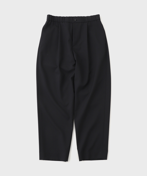 エツエツ セール】ATON (エイトン) WOOL TROPICAL TAPERED EASY PANTS