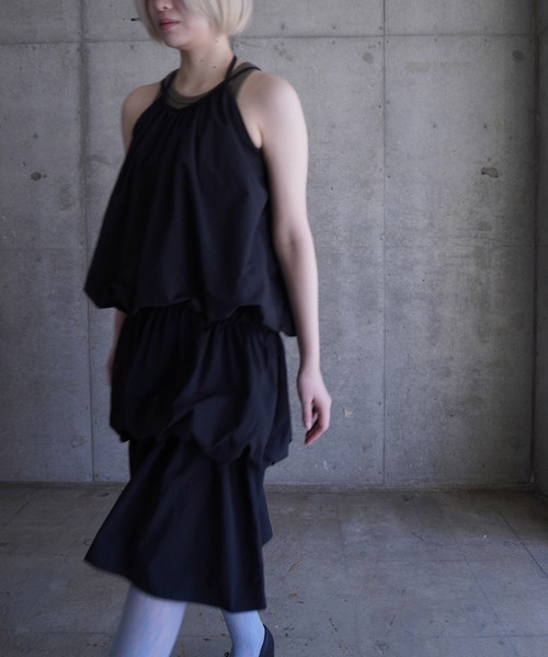 G.V.G.V.（ジーヴィージーヴィー）の「D-RING STRAP TIERED DRESS（ワンピース・レディース・ブラック・ONE SIZE）」の13枚目の写真