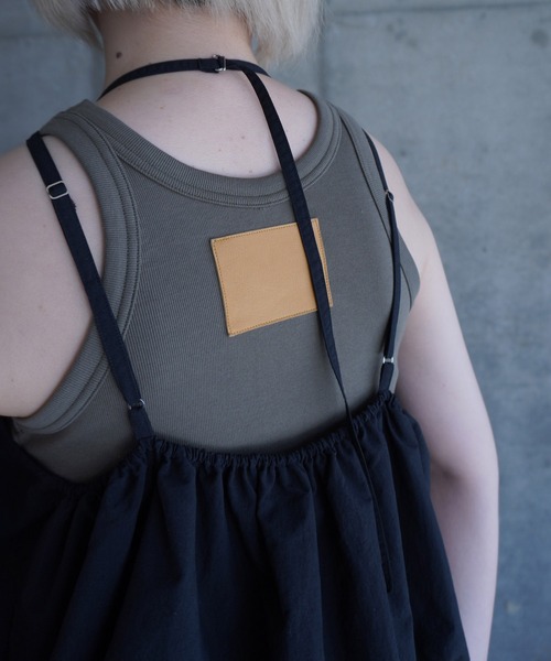 G.V.G.V.（ジーヴィージーヴィー）の「D-RING STRAP TIERED DRESS（ワンピース・レディース・ブラック・ONE SIZE）」の3枚目の写真