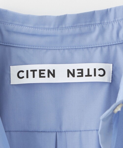 CITEN（シテン）の「＜CITEN＞キャミレイヤードライクデザインシャツ（シャツ/ブラウス・レディース・ダークグレー/ライトブルー・FREE）」の15枚目の写真