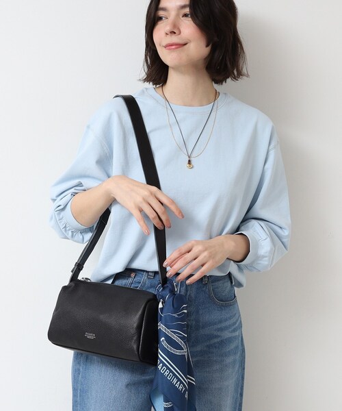 Dessin（デッサン）の「本革ミニショルダー（ショルダーバッグ・レディース・ブラック/シルバー・00）」の2枚目の写真