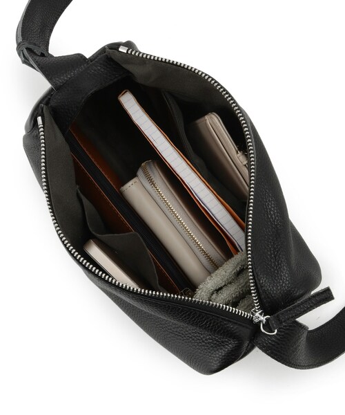 Dessin（デッサン）の「本革ミニショルダー（ショルダーバッグ・レディース・ブラック/シルバー・00）」の14枚目の写真