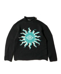 SUNNY  SPORTS | SUNNY SPORTS / サニースポーツ ROLL NECK LOW GAUGE COTTON SWEATER ロールネック コットンセーター(ニット/セーター)