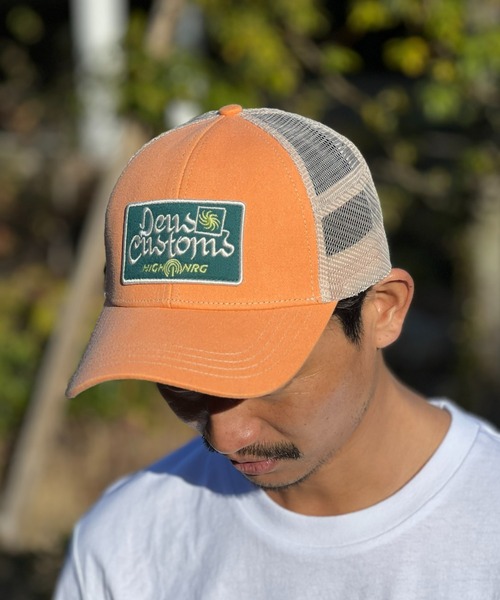 [DEUS EX MACHINA] Open Head Trucker ★大人気★ Deus Ex Machina Open Head Trucker Cap - green (bayberry)