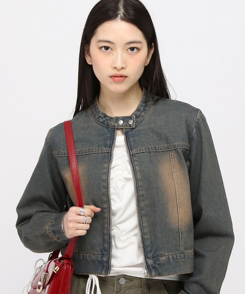 3.3 Field Trip （3.3フィールドトリップ）の「3.3 Field Trip／ビンテージデニムジャケット（デニムジャケット・レディース・その他2/その他1・FREE）」の2枚目の写真