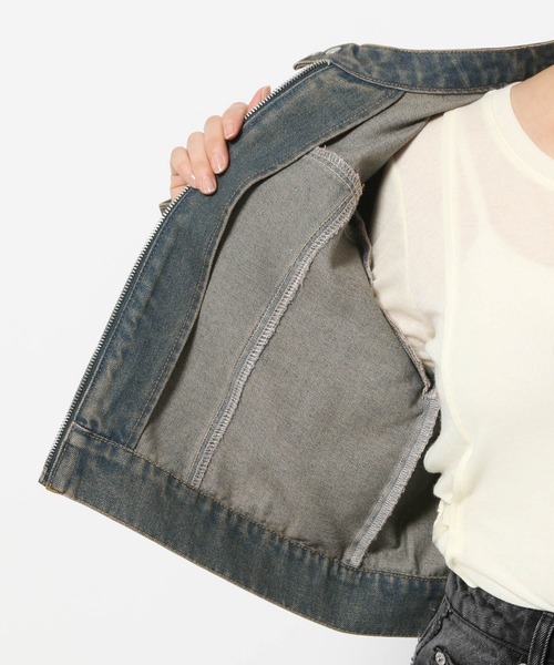 3.3 Field Trip （3.3フィールドトリップ）の「3.3 Field Trip／ビンテージデニムジャケット（デニムジャケット・レディース・その他2/その他1・FREE）」の13枚目の写真