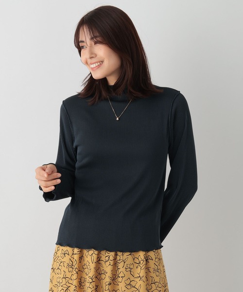 FOUND GOOD（ファウンドグッド）の「プリーツメローPOLS（その他トップス・レディース・ブルー系2/ブラック/アイボリー・S/M/L）」の10枚目の写真