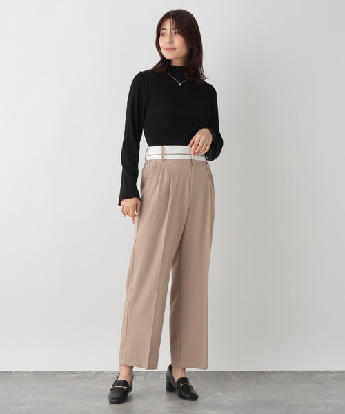 FOUND GOOD（ファウンドグッド）の「プリーツメローPOLS（その他トップス・レディース・ブルー系2/ブラック/アイボリー・S/M/L）」の14枚目の写真