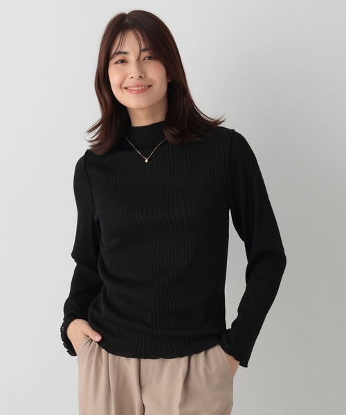 FOUND GOOD（ファウンドグッド）の「プリーツメローPOLS（その他トップス・レディース・ブルー系2/ブラック/アイボリー・S/M/L）」の16枚目の写真