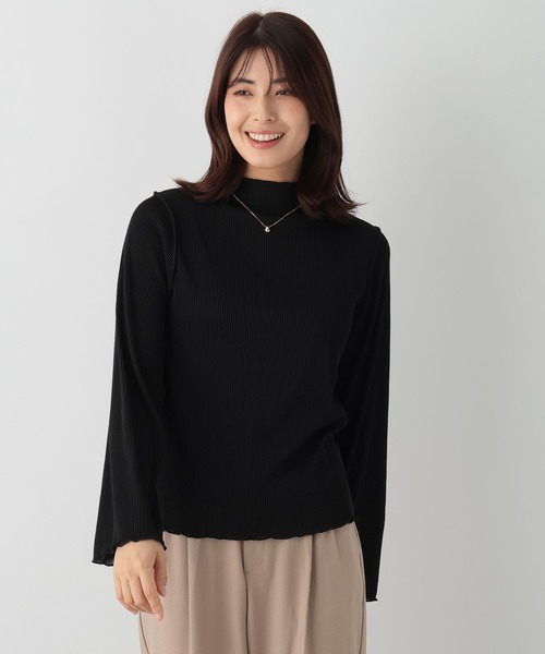 FOUND GOOD（ファウンドグッド）の「プリーツメローPOLS（その他トップス・レディース・ブルー系2/ブラック/アイボリー・S/M/L）」の18枚目の写真