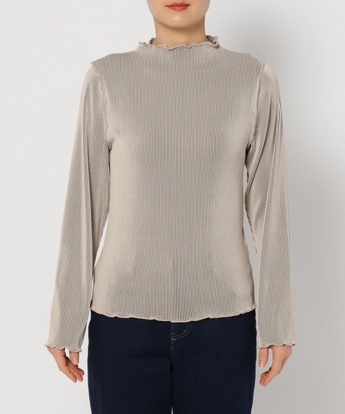 FOUND GOOD（ファウンドグッド）の「プリーツメローPOLS（その他トップス・レディース・ブルー系2/ブラック/アイボリー・S/M/L）」の19枚目の写真