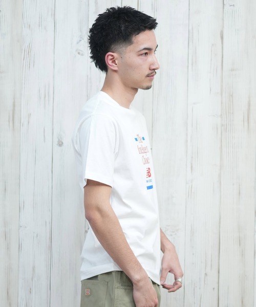 NEW BALANCE(ニューバランス)の「new balance/ニューバランス 半袖Tシャツ/半袖Tee フロントプリント ユニセックス MT43552(Tシャツ/カットソー・メンズ・ネイビー/ホワイト・M/L/XL)」の6枚目の写真