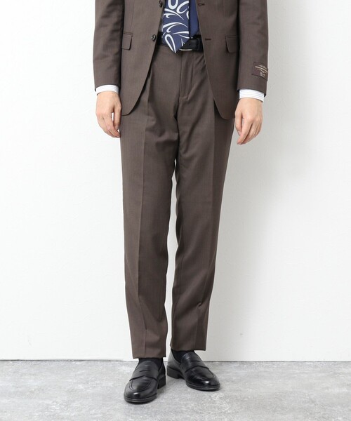 NOLLEY’S(ノーリーズ)の「【Loro Piana / CANONICO】インポートファブリック セットアップスーツ 25SS(セットアップ・メンズ・ダークブラウン・M/L)」の13枚目の写真