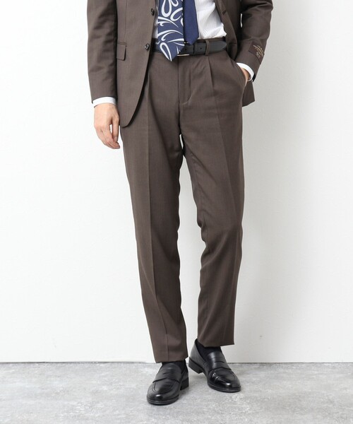 NOLLEY’S(ノーリーズ)の「【Loro Piana / CANONICO】インポートファブリック セットアップスーツ 25SS(セットアップ・メンズ・ダークブラウン・M/L)」の14枚目の写真