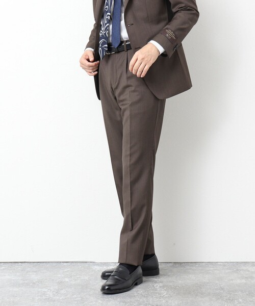 NOLLEY’S(ノーリーズ)の「【Loro Piana / CANONICO】インポートファブリック セットアップスーツ 25SS(セットアップ・メンズ・ダークブラウン・M/L)」の15枚目の写真