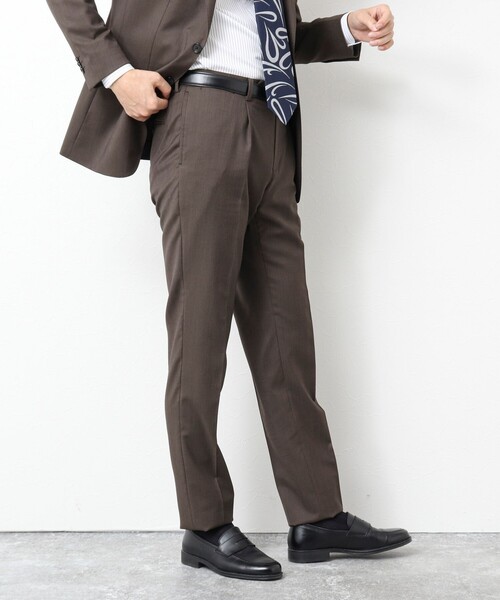 NOLLEY’S(ノーリーズ)の「【Loro Piana / CANONICO】インポートファブリック セットアップスーツ 25SS(セットアップ・メンズ・ダークブラウン・M/L)」の19枚目の写真