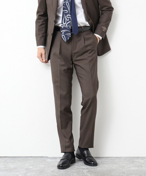 NOLLEY’S(ノーリーズ)の「【Loro Piana / CANONICO】インポートファブリック セットアップスーツ 25SS(セットアップ・メンズ・ダークブラウン・M/L)」の20枚目の写真