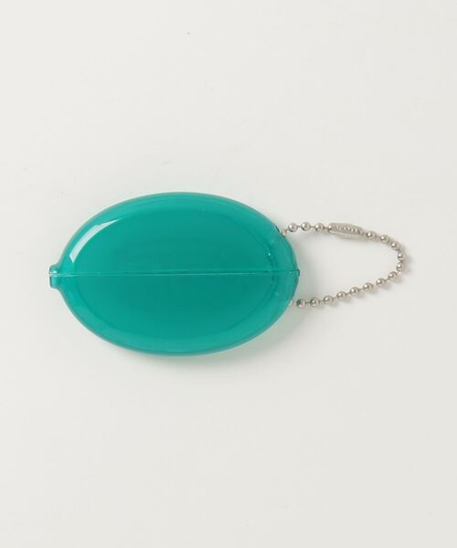 X-girl（エックスガール）の「EXPAND LOGO RUBBER COIN CASE（コインケース・レディース・ブラック/グリーン・ONE SIZE）」の8枚目の写真