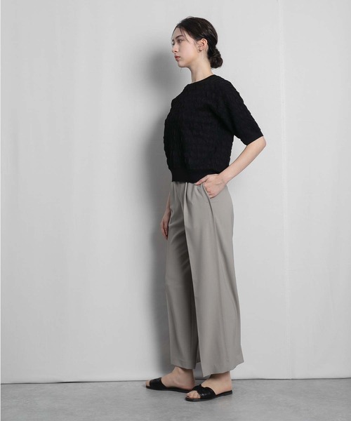 RAW FUDGE（ローファッジ）の「ダイヤジャガードニットプルオーバー（Tシャツ/カットソー・レディース・ブルー/ブラック/オフホワイト・M）」の20枚目の写真