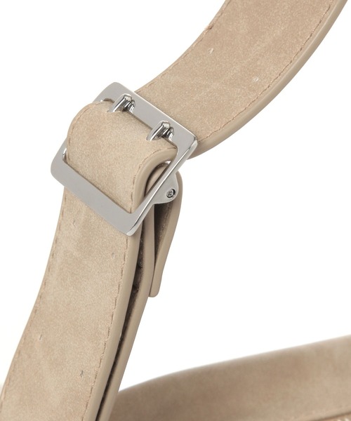 LEPSIM（レプシィム）の「フェイクレザーレクタングルショルダー　289669（ショルダーバッグ・レディース・ブラック/ベージュ・ONE SIZE）」の13枚目の写真