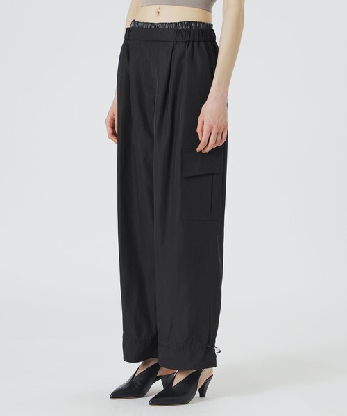 LOVELESS（ラブレス）の「BLACK OF BLACKsダブルウエストカーゴパンツ（カーゴパンツ・レディース・ブラック・36/34）」の7枚目の写真