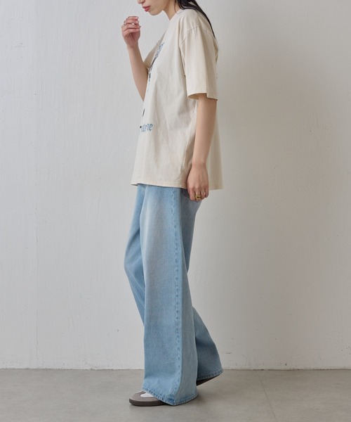 COLONY 2139（コロニートゥーワンスリーナイン）の「ピグメント加工マリアプリントTシャツ（Tシャツ/カットソー・メンズ・ホワイト/ブラック・MEDIUM/LARGE）」の12枚目の写真