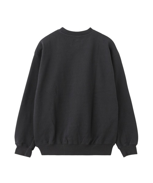 SAYHELLO(セイハロー)の「SAYHELLO Rimo Crew 24AW-U05(スウェット・メンズ・ライトグレー/ブラック・M/L)」の3枚目の写真