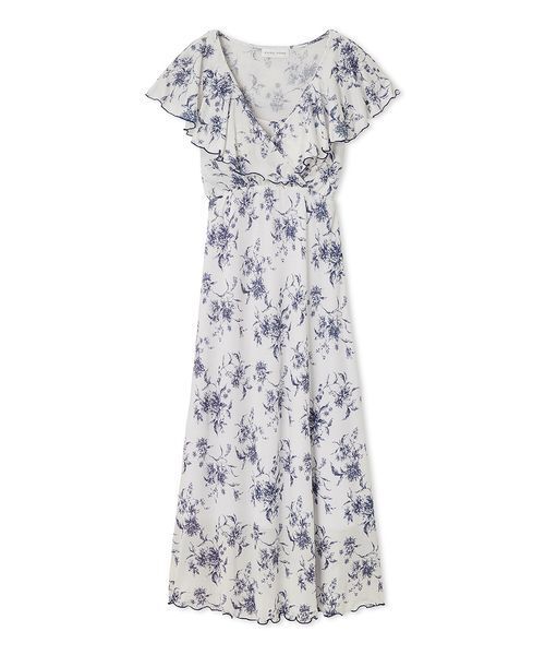 スナイデルホーム　モダールテレコワンピース スナイデルホーム SNIDEL HOME モダールテレコカシュクール