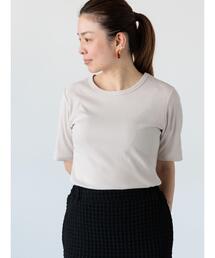 【抗菌防臭】クルーネックリブTシャツ