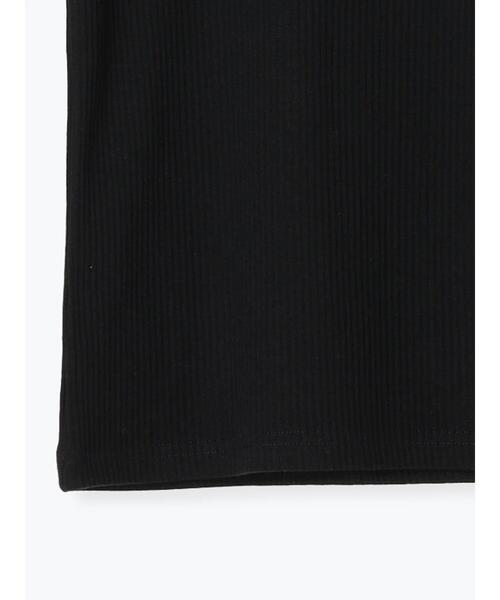 Lugnoncure（ルノンキュール）の「【抗菌防臭】クルーネックリブTシャツ（Tシャツ/カットソー・レディース・オフホワイト/ブラック/ベージュ・F）」の17枚目の写真