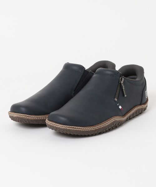 Conqueror(コンカラー)の「【Conqueror】コンカラー SWAG WATER-TEXⅡ(スワッグ ウォーターテックスⅡ)(スニーカー・メンズ・ダークグレー/ライトグレー/ブラック/ネイビー・25.0cm/26.0cm/26.5cm/27.0cm/28.0cm/25.5cm)」の4枚目の写真