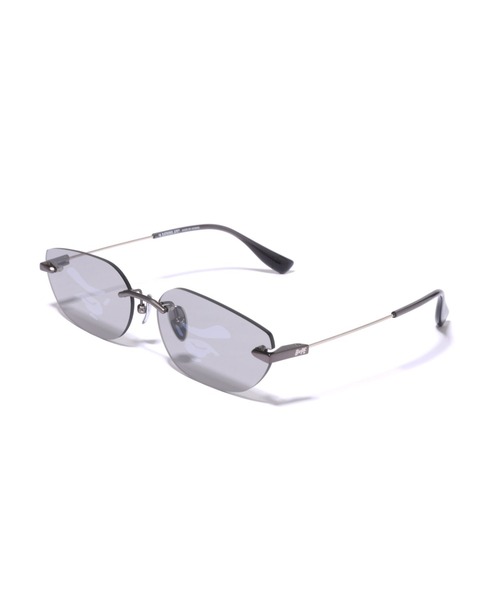 A BATHING APE(アベイシングエイプ)の「SUNGLASSES #18(サングラス・メンズ・グリーン/ピンク/グレー・FREE)」の2枚目の写真