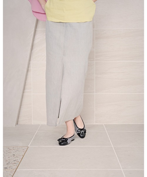 Emma Francis（エマフランシス）の「チェック柄 フラット バレエシューズ（バレエシューズ・レディース・ブラック/グリーン/レッド・22.0cm/22.5cm/23.0cm/23.5cm/24.0cm/24.5cm/25.0cm）」の5枚目の写真