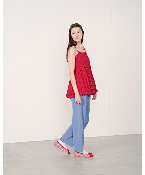 Emma Francis（エマフランシス）の「チェック柄 フラット バレエシューズ（バレエシューズ・レディース・ブラック/グリーン/レッド・22.0cm/22.5cm/23.0cm/23.5cm/24.0cm/24.5cm/25.0cm）」の13枚目の写真