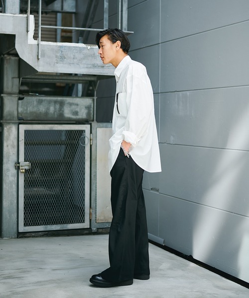 NVRFRGT（ネヴァーフォーゲット）の「別注 CURVED LEG WORK PANTS