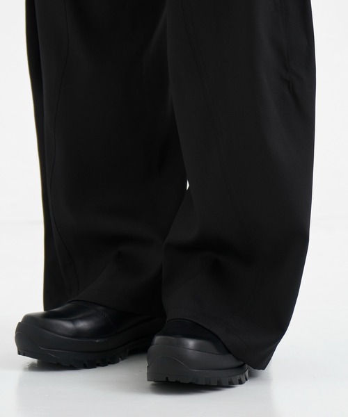 NVRFRGT（ネヴァーフォーゲット）の「別注 CURVED LEG WORK PANTS