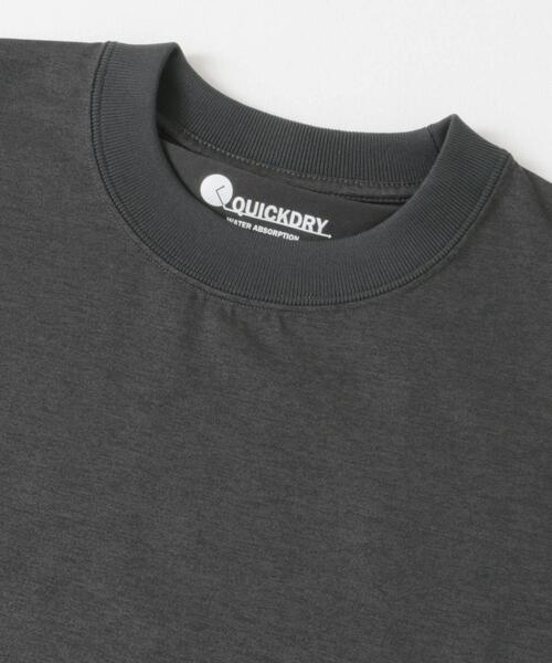 URBAN RESEARCH DOORS（アーバンリサーチドアーズ）の「『吸水速乾/イージーケア/接触冷感』クイックドライ ロングスリーブ Tシャツ（Tシャツ/カットソー・メンズ・ホワイト/チャコールグレー・MEDIUM/LARGE）」の5枚目の写真