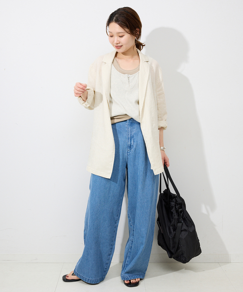 SLOBE IENA（スローブイエナ）の「《一部カラーWEB限定》SLOBE ビーチサンダル（サンダル・レディース・ブラック/ゴールド/カーキ/ボルドー・25cm/24cm/23cm/22cm）」の16枚目の写真