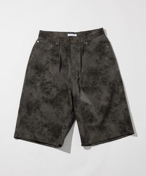 セール】LEATHERETTE Buggy Short Pants/レザレット バギー