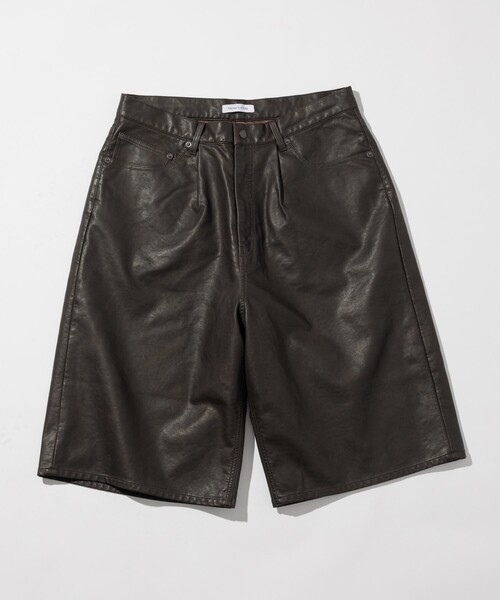 セール】LEATHERETTE Buggy Short Pants/レザレット バギー