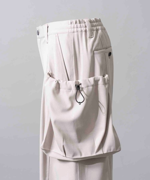 nn様美品 MAISON SPECIAL メゾンスペシャル ワイドカーゴパンツ MAISON SPECIAL カーゴパンツ 「UNISEX」Side Purse Wide Pants