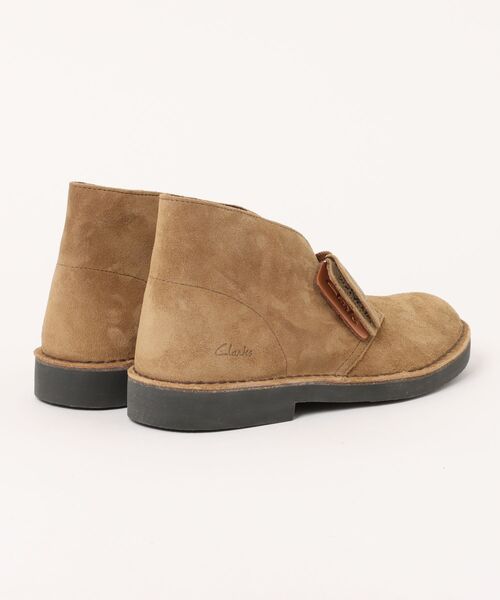 Clarks(クラークス)の「Clarks クラークス DESERT BT EVO【Clarks 200周年記念モデル】メンズブーツ(デザートブーツエヴォ)(ブーツ・メンズ・ライトブラウン/カーキ・28.0cm/27.0cm/26.0cm/25.0cm/27.5cm/26.5cm/25.5cm)」の3枚目の写真