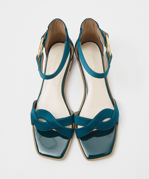 Au BANNISTER（オゥバニスター）の「アンクルストラップ サンダル（サンダル・レディース・ブラック/ダークブラウン/ベージュ/グリーン・34/35/36/37/38/39/40）」の12枚目の写真