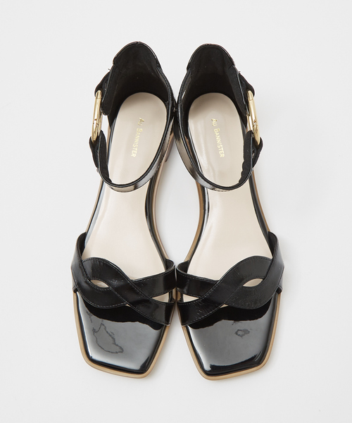 Au BANNISTER（オゥバニスター）の「アンクルストラップ サンダル（サンダル・レディース・ブラック/ダークブラウン/ベージュ/グリーン・34/35/36/37/38/39/40）」の13枚目の写真