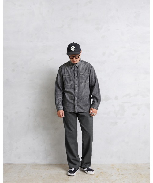 MILITARY(ミリタリー)の「《USED/古着》実物 USED フランス軍 ストレッチ パレード トラウザーズ レッドパイピング(スラックス・メンズ・ダークグレー・1/5/7/8/3/4)」の5枚目の写真