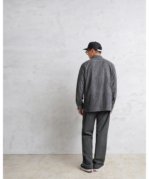 MILITARY(ミリタリー)の「《USED/古着》実物 USED フランス軍 ストレッチ パレード トラウザーズ レッドパイピング(スラックス・メンズ・ダークグレー・1/5/7/8/3/4)」の7枚目の写真