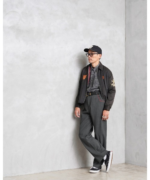 MILITARY(ミリタリー)の「《USED/古着》実物 USED フランス軍 ストレッチ パレード トラウザーズ レッドパイピング(スラックス・メンズ・ダークグレー・1/5/7/8/3/4)」の8枚目の写真