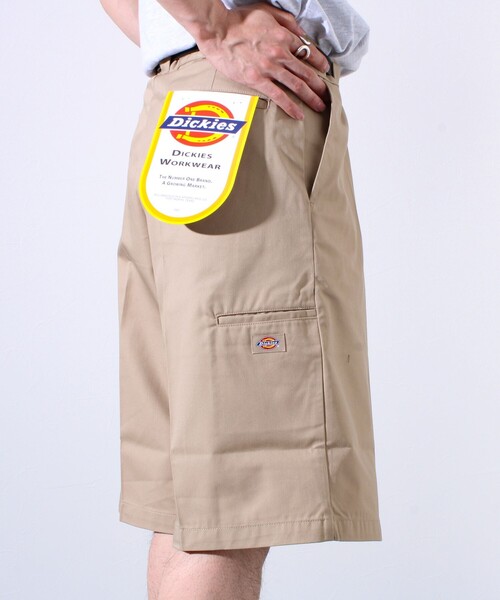Dickies(ディッキーズ)の「【Dickies/ディッキーズ】ツイル/デニム ハーフパンツ ワイドショートパンツ(その他パンツ・メンズ・ブラック/チャコールグレー/グレー/インディゴブルー/ベージュ・L/XL/M)」の8枚目の写真